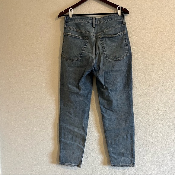 Old Navy Women's High Rise O.G Straight Patchwork Light Wash Jeans Size 6 - Picture 3 of 14